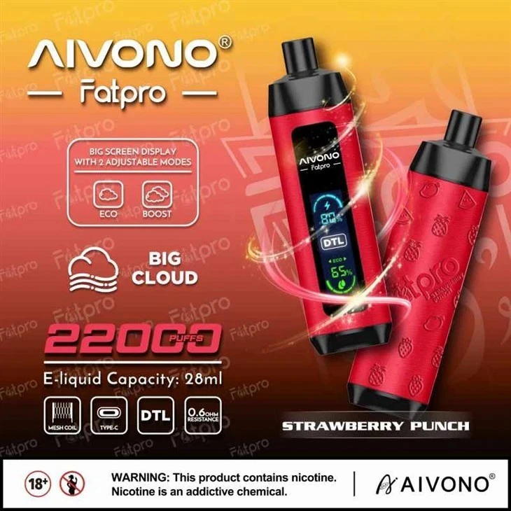 AIVONO Fatpro 22000 Puffs Vape suppliers