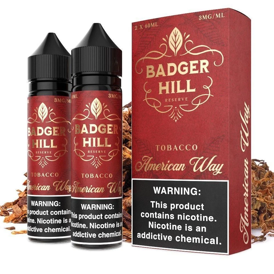 דרך אמריקאית מאת Badger Hill Reserve 120ML