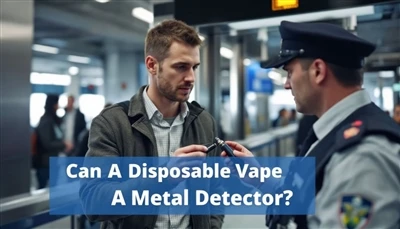 האם vape חד פעמי יכול להפעיל גלאי מתכת?