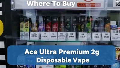 היכן לקנות אייס אולטרה פרימיום 2 גרם vape חד פעמי