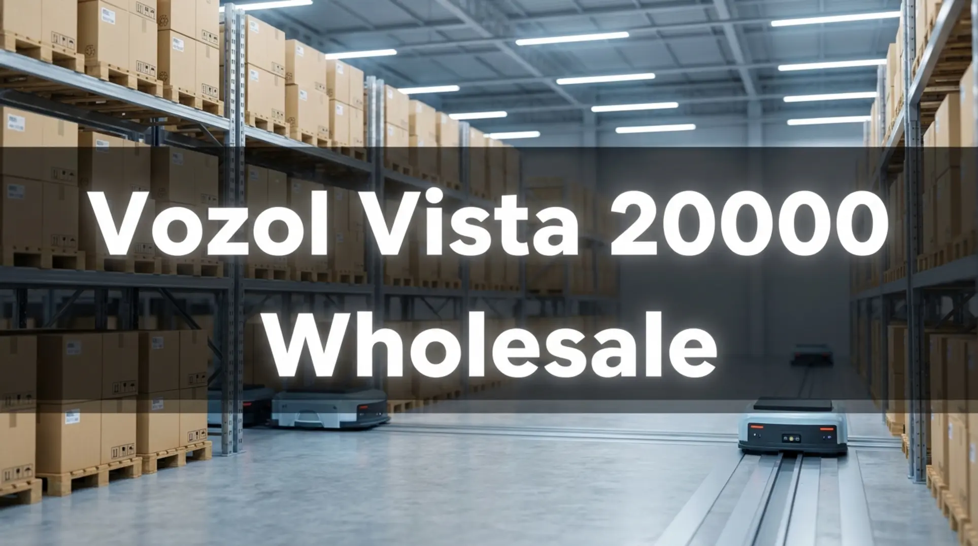 Vozol Vista 20000 סיטונאי וסקירה