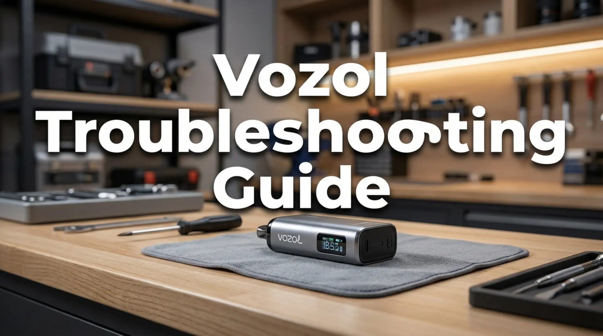 Vozol Vista 20000 פתרון בעיות: מדריך מומחה לבעלי חנויות