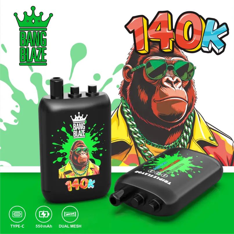 Ang Blaze 140K Puffs 3 in 1 Vape: מדריך סיטונאי מלא