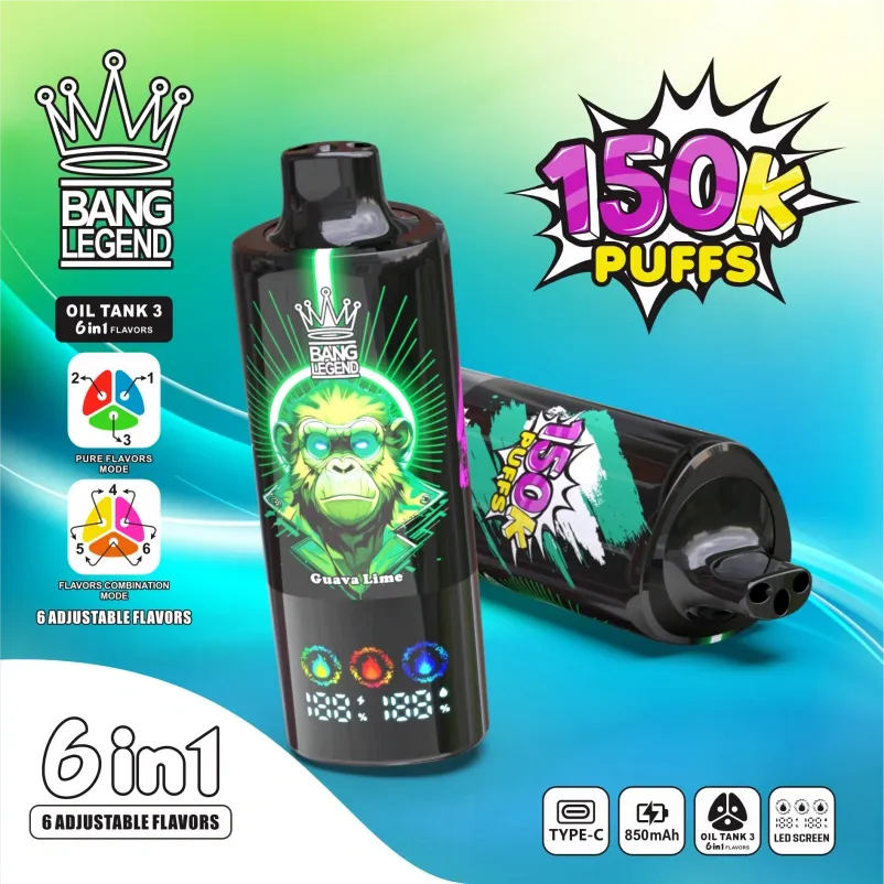 Bang Legend 150K Puffs Vape חד פעמי סיטונאי