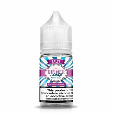 BlackBerry Crumble Tfn Salt Nic e - מיץ על ידי ארוחת ערב גברת 30 מ"ל