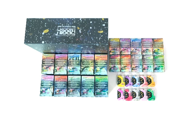 מתג Moonrock ריק כפול עם מסך חד פעמי Vape 2G