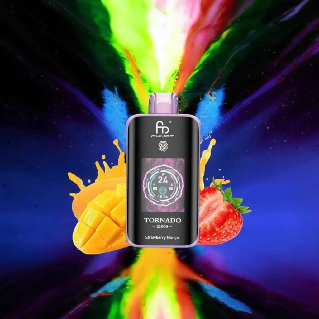 Fumot Tornado 25000 Puffs Game Mode חד פעמי Vape