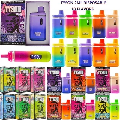 Tyson Pod Empty 2g עם מסך דיגיטלי חד פעמי