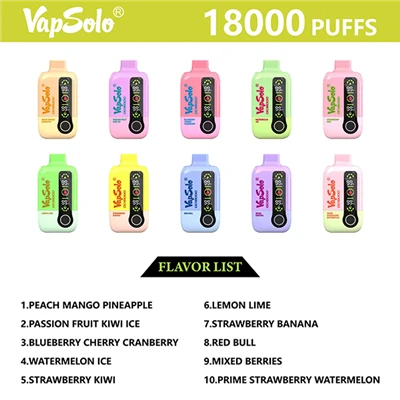 Vapsolo DG18000 נפיחות חד פעמיות